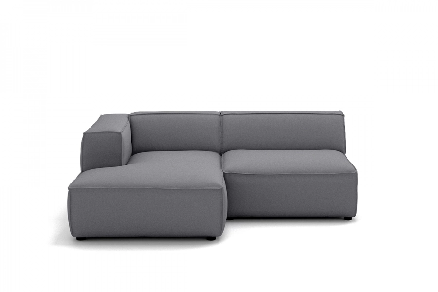 Model MODULARIS WB (wysoki bok) - Modularis WB longchair lewy + sofa 1,5 osobowa